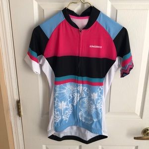 King Bike Girls Bicycling Shirt Sz Large Girls